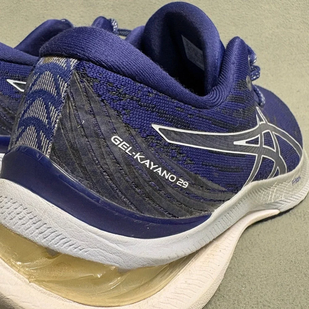 ASICS Gel Kayano 29 Women 9.5 Blue Excellent Stability Running Shoes